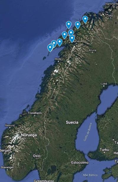 Noruega: Fiordos, Isla Senja, Islas Lofoten y Vesteralen