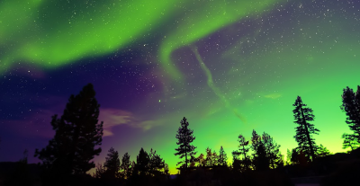 Finlandia, el Lago Inari y la Aurora boreal