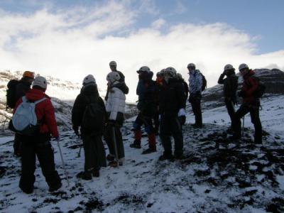 Caminatas sobre glaciares en Islandia