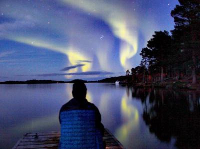 Finlandia, el Lago Inari y la Aurora boreal