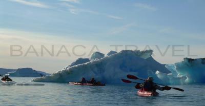 Kayak y trekking en Groenlandia