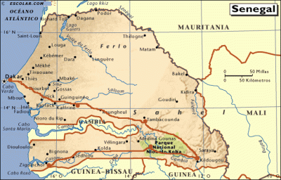 Senegal. Pais Basari y Casamance